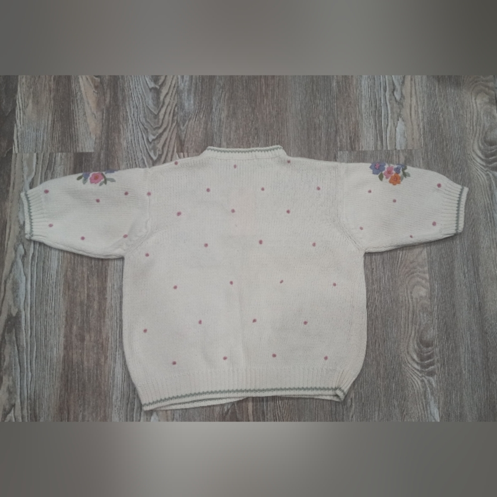 Jennifer Reed Floral Embroidered Sweater - Picture 7 of 14